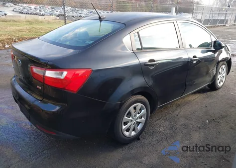 2012 Kia Rio Lx из США, поврежденный, VIN KNADM4A35C6045651